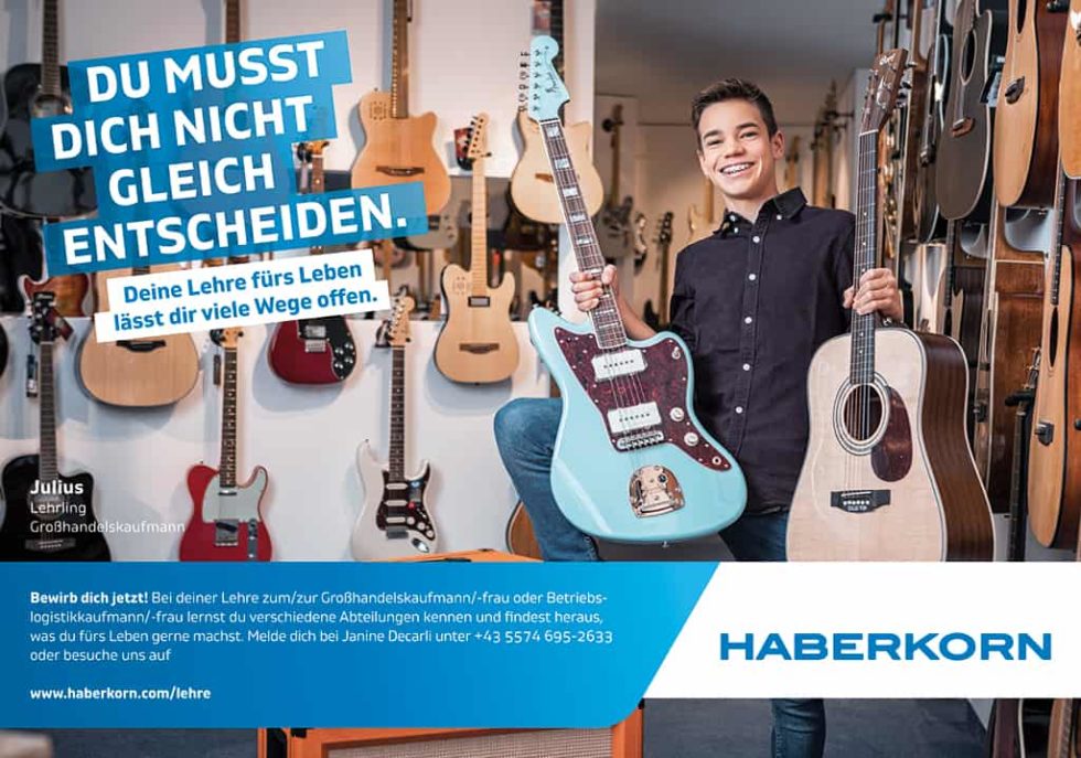 Haberkorn GmbH Lehre, Lehrberuf, Vorarlberg